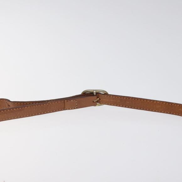 CELINE Macadam Canvas Shoulder Bag Beige Gold - Picture 8 of 12